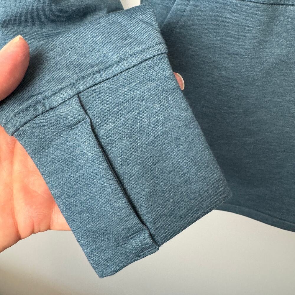 Title Nine Women's Manresa Hoodie Turquoise Size Small - Picture 2 of 9